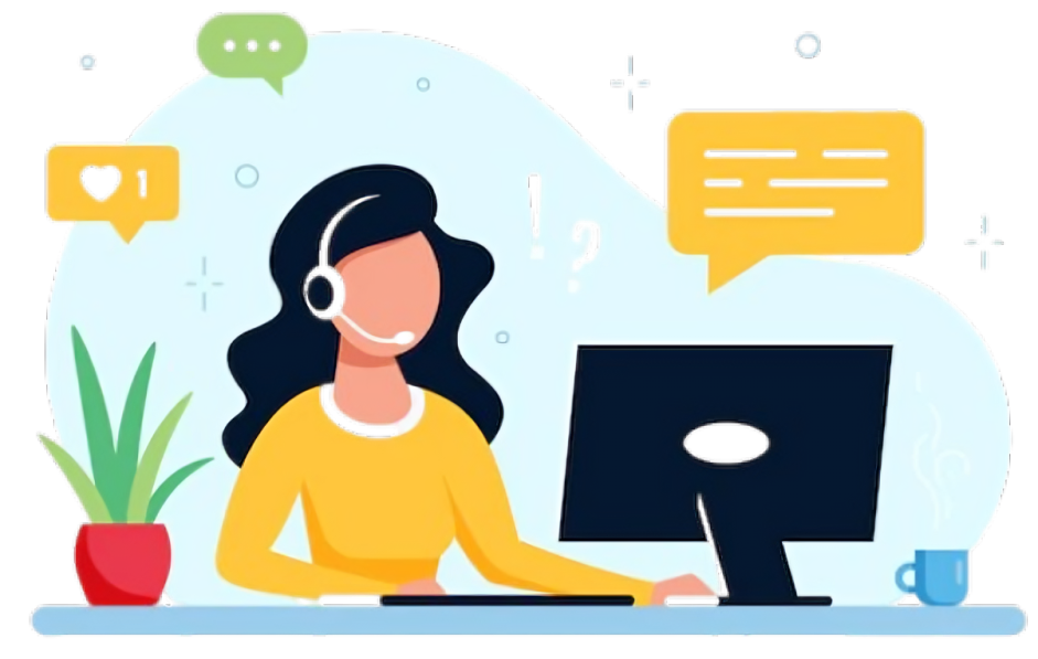 Fast Typing Illustration